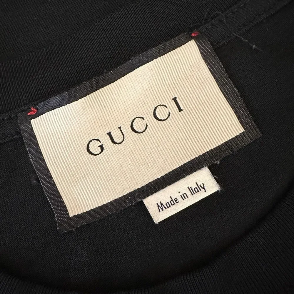 Gucci Cotton Jersey 'Gucci Firenze 1921' T-shirt 615061-XJBY Men's Size M